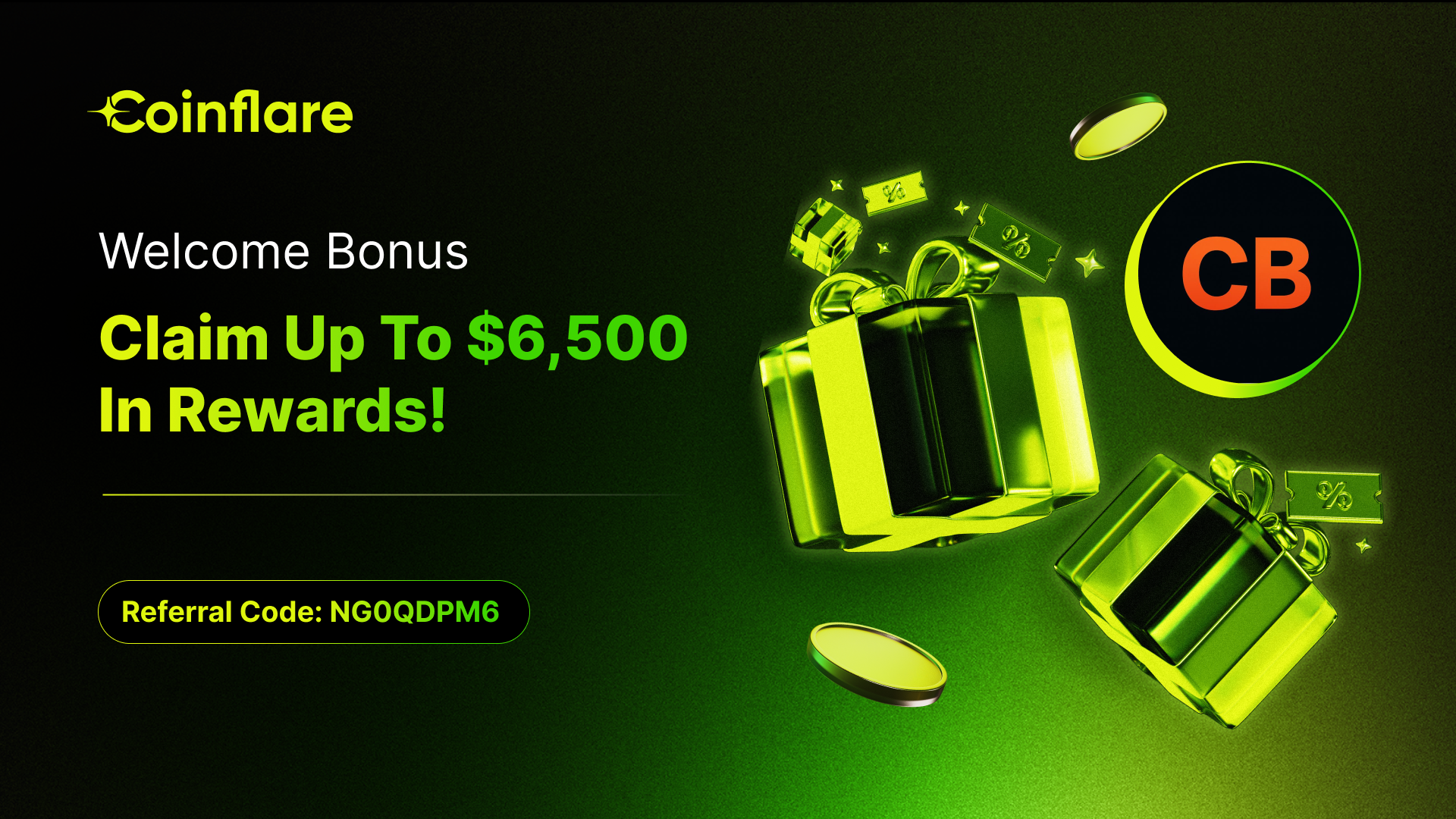 Welcome Bonus – Crypto Elias - Coinflare